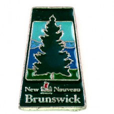 ピンバッジ・カナダ大きな木ニューブランズウィック州 NEW-BRUNSWICK CANADA