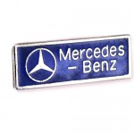 ブローチ・メルセデスベンツ青ロゴ車 MERCEDES-BENZ GERMANY