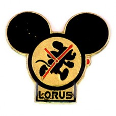 ピンバッジ・ローラスのミッキー時計ディズニー LORUS SEIKO MICKEY