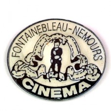 ピンバッジ・チャーリーチャップリン映画 CHARLIE-CHAPLIN CINEMA FONTAINEBLEAU