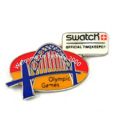 ピンバッジ・スウォッチ時計シドニー五輪オリンピック橋 SWATCH SWISS 