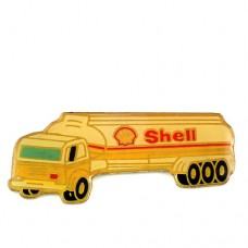 ピンバッジ・大型トラック車シェル石油 SHELL TRUCK ENGLAND