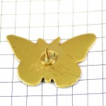 ピンバッジ・蝶々チョウチョウ虫