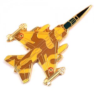 ピンバッジ・SEPECAT ジャギュア訓練攻撃機ミリタリー飛行機