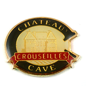 ピンバッジ・クルーセイユ城ワイン酒造り CHATEAU-CROUSEILLES MADIRAN PYRENEES