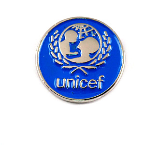 ピンバッジ・ユニセフ国際連合児童基金 UNICEF