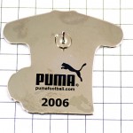 ピンバッジ・プーマ服サッカー靴2006年ワールドカップドイツ大会