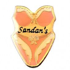 ピンバッジ・ピンクの下着ランジェリー女の子用 SANDANS