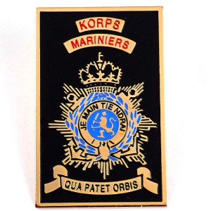 ピンバッジ・オランダ海兵隊ミリタリー世界が広がる限り KORPS-MARINIERS NETHERLANDS-MARINE-CORPS