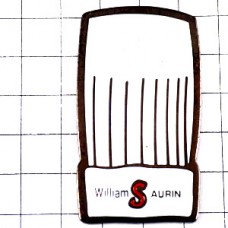 ピンバッジ・シェフの帽子ウィリアムソーランＳコックさん料理人 WILLIAM-SAURIN FRANCE