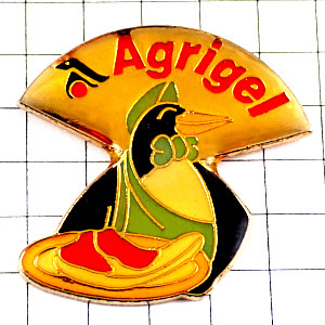 ピンバッジ・ペンギンのお肉屋さん AGRIGEL FRANCE