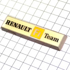 ピンバッジ・ルノーF1レースチーム車 RENAULT FRANCE