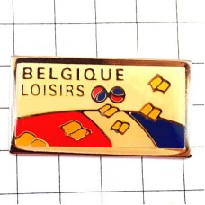 ピンバッジ・ベルギーの余暇の楽しみ羽ばたく本 BELGIQUE LOISIRS BELGIUM