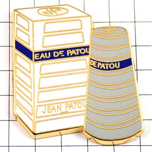 ピンバッジ・ジャンパトゥ香水壜パルファン JEAN-PATOU EAU-DE-PATOU