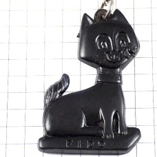 キーホルダー・FIDO黒猫