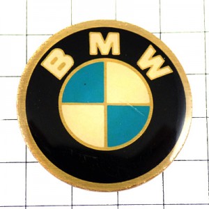 ピンバッジ・BMW/ビーエム車エンブレム丸型 BMW GERMANY