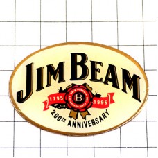 ピンバッジ・JIM-BEAM KENTUCKY BOURBON WHISKEY USA WHISKY