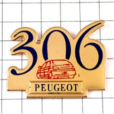 ピンバッジ・プジョー３０６小型車 PEUGEOT FRANCE