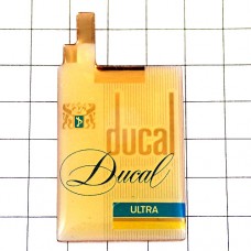 ピンバッジ・デュカル煙草タバコの箱 DUCAL ULTRA