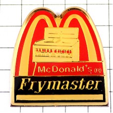 ピンバッジ・マクドナルドＭフライマスターフライドポテト機械