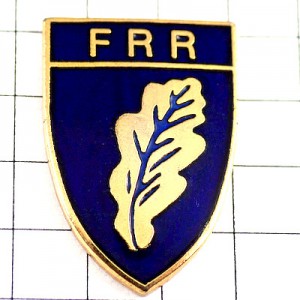 ピンバッジ・ラグビールーマニア代表オークス紋章 RUGBY FRR ROMANIA ROMANA