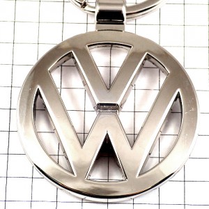 キーホルダー・フォルクスワーゲンVWシルバー銀色