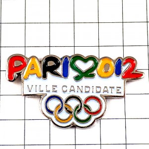 ピンバッジ・パリ五輪オリンピック誘致2012年 CANDIDATE PARIS FRANCE