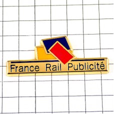 ピンバッジ・フランス鉄道の広告