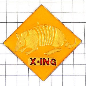 ピンバッジ・X-ING/中国の動物