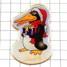 ピンバッジ・リンツのチョコレートボックス箱ペンギン贈り物クリスマス用