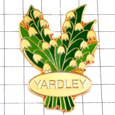 ピンバッジ・鈴蘭スズラン花ヤードレーオブロンドン香水 YARDLEY YARDLEY-OF-LONDON