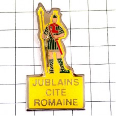 ピンバッジ・ガリアのジュブラン兵士ローマの町 JUBLAINS ROMAINS