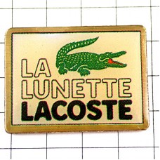 ピンバッジ・ラコステ鰐ワニ洋服ブランド眼鏡 LACOSTE LUNETTE FRANCE