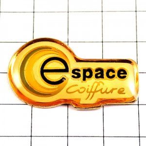 ピンバッジ・美容院の空間 ESPACE COIFFURE