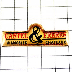 ピンバッジ・ワインセラー葡萄酒 CASTEL VIGNOBLES&CHATEAUX 