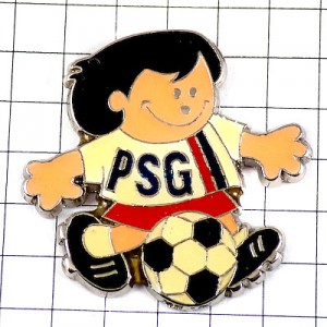 ピンバッジ・パリサンジェルマンFCサッカークラブＰＳＧ男の子