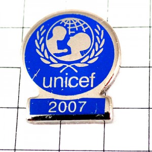 ピンバッジ・ユニセフ国際連合児童基金 UNICEF