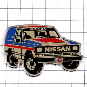 ピンバッジ・日産パトロール四輪駆動車レース仕様 NISSAN-PATROL