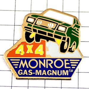 ピンバッジ・モンロー車の部品グリーン四輪駆動4Ｘ4 MONROE