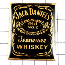 ピンバッジ・ジャックダニエル黒ラベル酒ウイスキー JACK-DANIELS TENNESSEE WHISKY WHISKEY USA