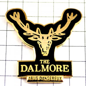 ピンバッジ・ダルモア鹿ウイスキー酒 THE-DALMORE WHISKY WHYTE-MACKAY