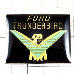 ピンバッジ・サンダーバード車フォードのロゴ鳥 FORD-THUNDERBIRD FORD USA