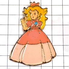 ピンバッジ・マリオ任天堂ピーチ姫ゲームのキャラクター