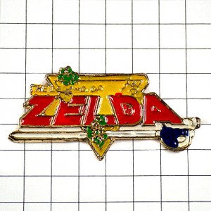 ピンバッジ・ゼルダの伝説ＺＥＬＤＡ任天堂ゲーム剣