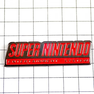 ピンバッジ・スーパーファミコン任天堂 NINTENDO SUPER-NINTENDO