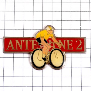 ピンバッジ・自転車ツールドフランス中継番組アンテーヌ２テレビ局