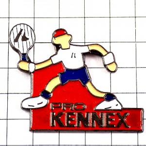 ピンバッジ・テニス選手プロケネックス社 KENNEX