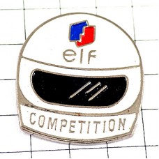 ピンバッジ・ヘルメット車レース仕様エルフ石油 ELF FRANCE