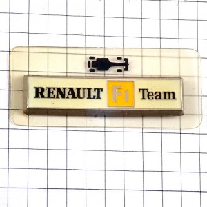 ピンバッジ・ルノーF1レースチーム車 RENAULT FRANCE