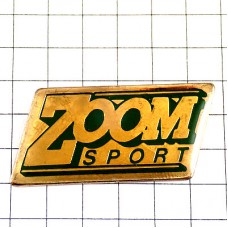 ピンバッジ・ズームＺＯＯＭスポーツ文字